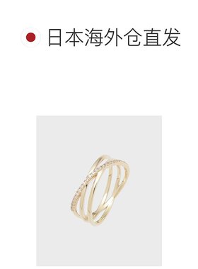 日潮跑腿COCOSHNIK 钻石 X 戒指 (#16) 16