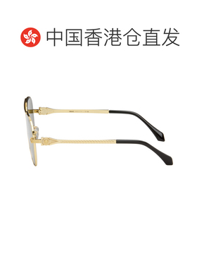 香港直邮versace 范思哲 男士 金色 Avanti Pilot 太阳镜 0VE2283