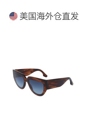 自营Victoria Beckham Acetate Women's Sunglasses - brown 美国