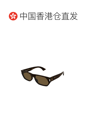 香港直邮SAINT LAURENT 男士眼镜 SL898006 SS2026 褐色 全框太阳