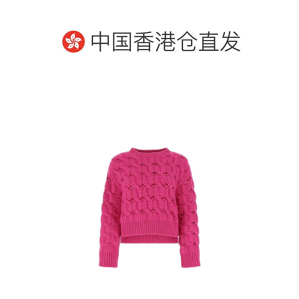 【99新未使用】香港直邮VALENTINO 女士针织毛衣 1B0KC39X7J7UWT - 图1