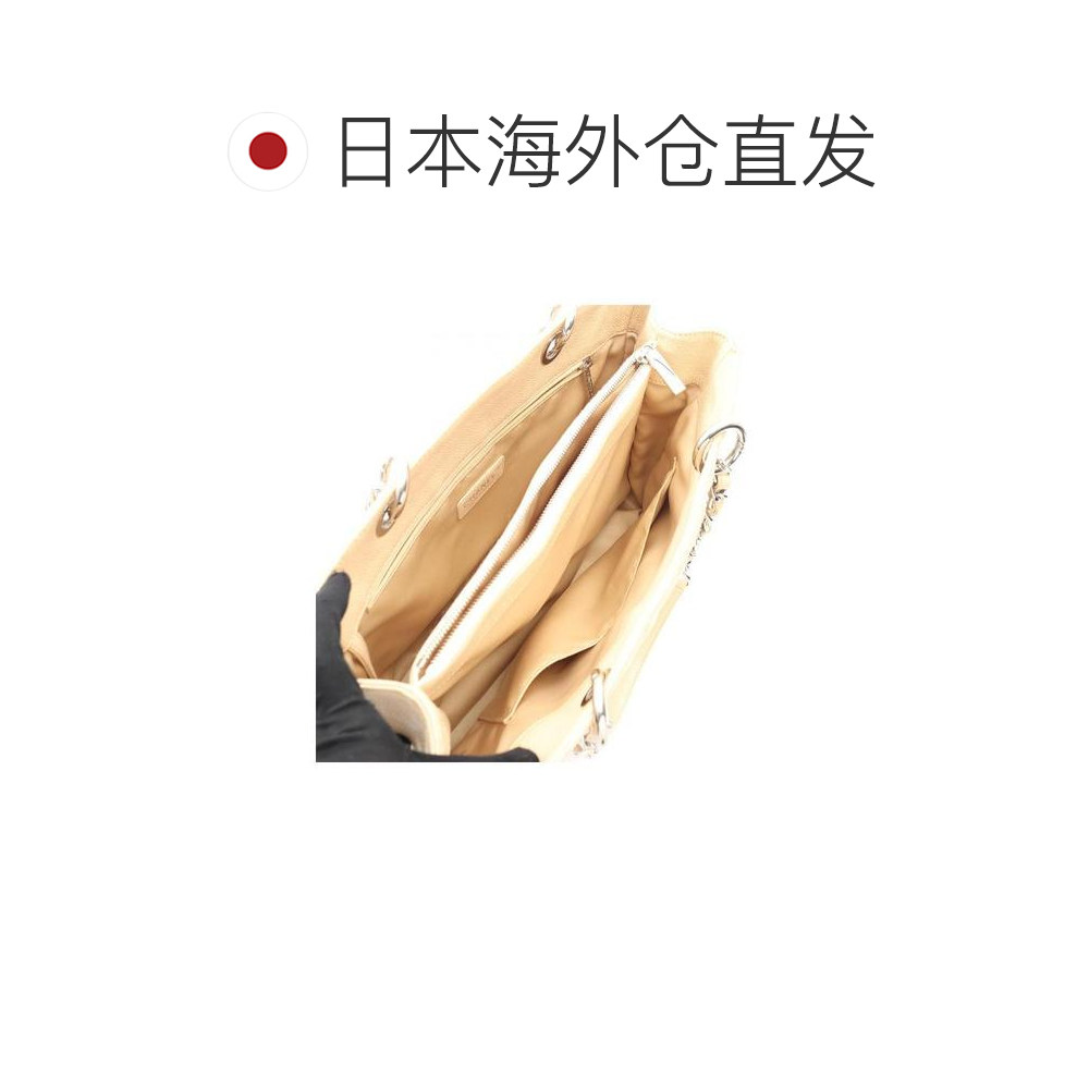 日本直邮中古Chanel香奈儿女包B级9新Tote Bag托特包鱼子酱牛皮革,淘宝优惠券,粉丝福利购,淘宝优惠卷