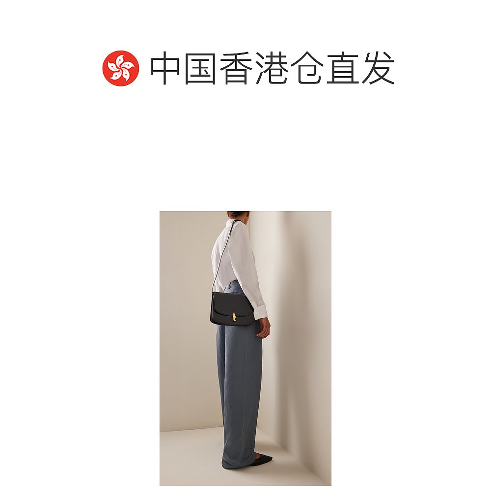 香港直邮潮奢 The Row女士Sofia 10 Leather Crossbody Bag斜挎-图1