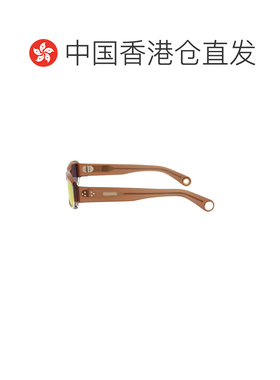 香港直邮Jacquemus 女士 多棕色醋纤太阳眼镜 LESLUNETTESALTUMBR