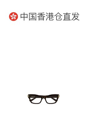 香港直邮BALENCIAGA 女士眼镜 BB0435O002 CO 黑色 几何平光镜
