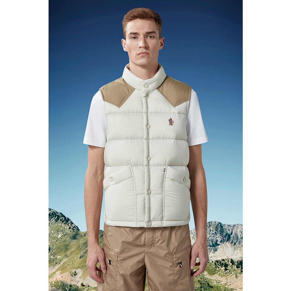 Moncler 徽标马甲羽绒服 J10971A00004596K7