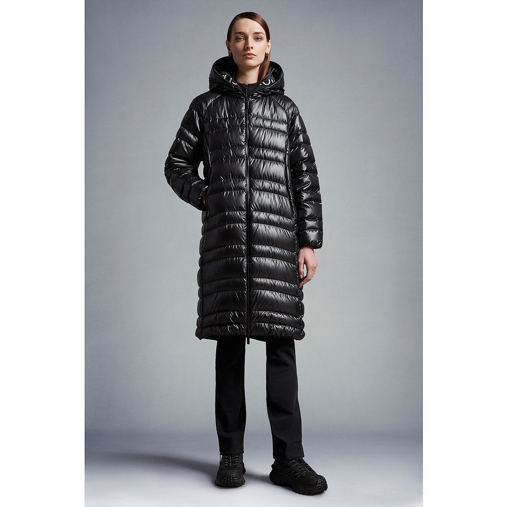 Moncler 盟可睐 女士 Apogon 长款徽标羽绒服 I10931C00022595OK