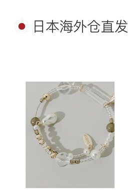 1h可退 日本直邮SMELLY 女士 多彩珠饰卡夫式手链 SMA62NC026串珠