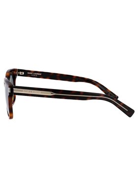 SAINT LAURENT 男士眼镜 SL711003 CO 黑色 徽标太阳镜