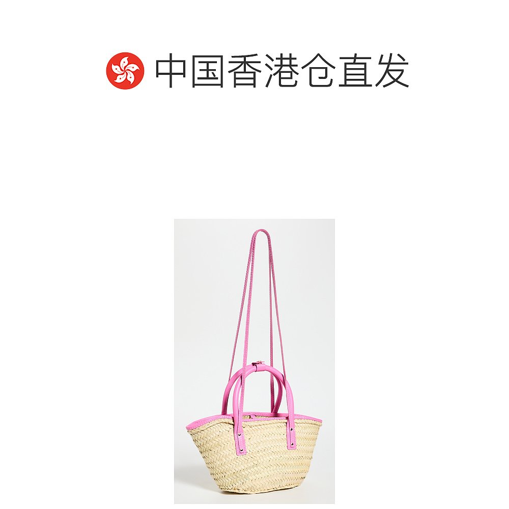 香港直邮潮奢 Jacquemus 女士 Le Petit Panier Soli Tote 托特包 - 图1