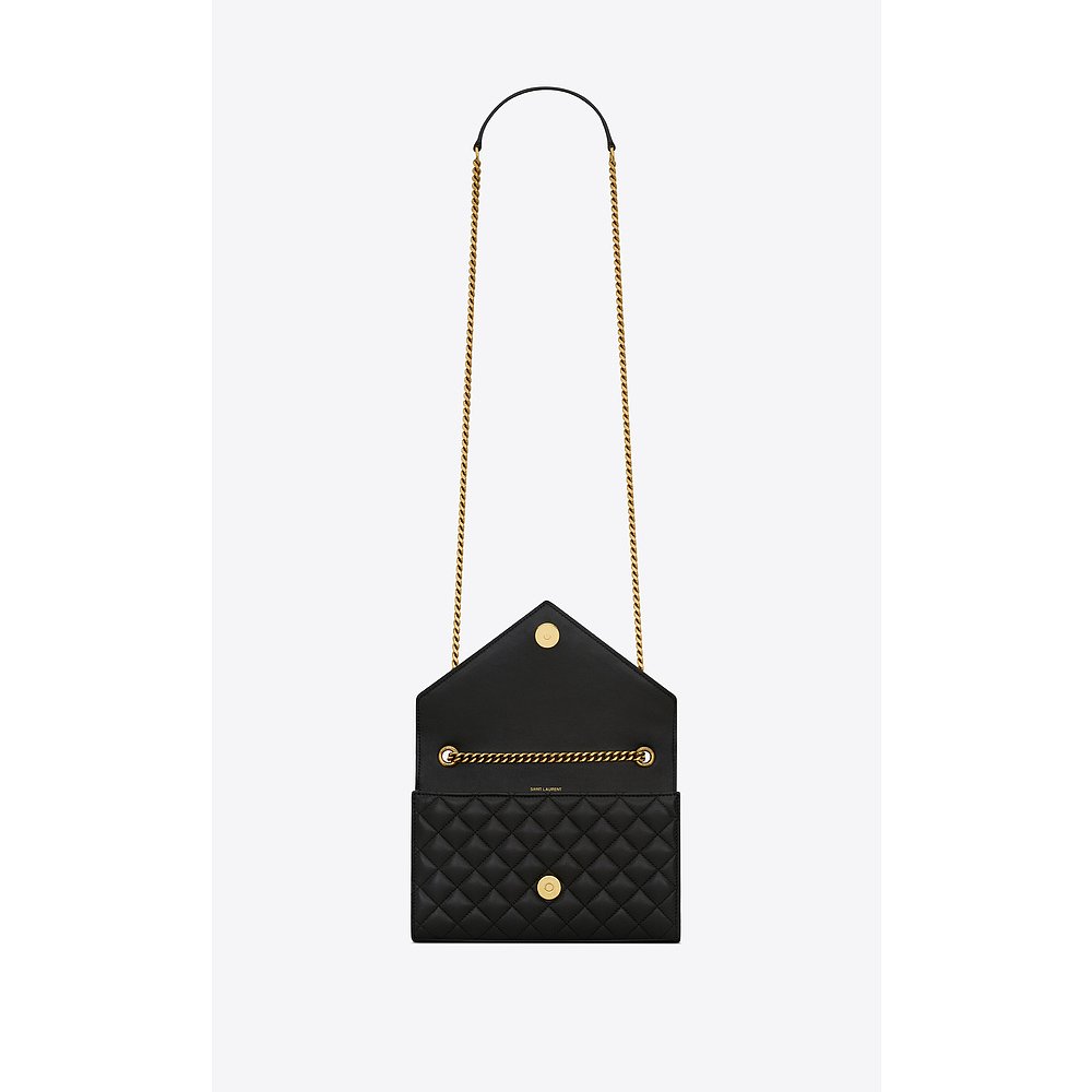 YSL(圣罗兰) 女士Envelope Small En Cuir Mix Matelassé pour F - 图3