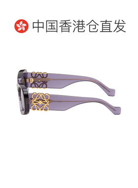 香港直邮LOEWE 罗意威 男士 紫色 Anagram 太阳镜 LW40175U4981A1