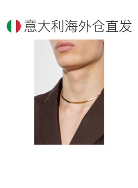 欧洲直邮SAINT LAURENT 男士项链 858897Y15007005 CO 金色