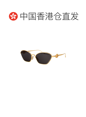 香港直邮LOEWE 女士眼镜 LW40209U30A AW2026 金色 全框太阳镜
