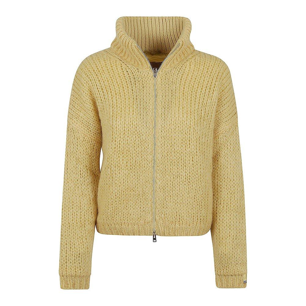 香港直邮HERNO 女士针织衫 MC00024DR730073020 AW2023 黄色 - 图2