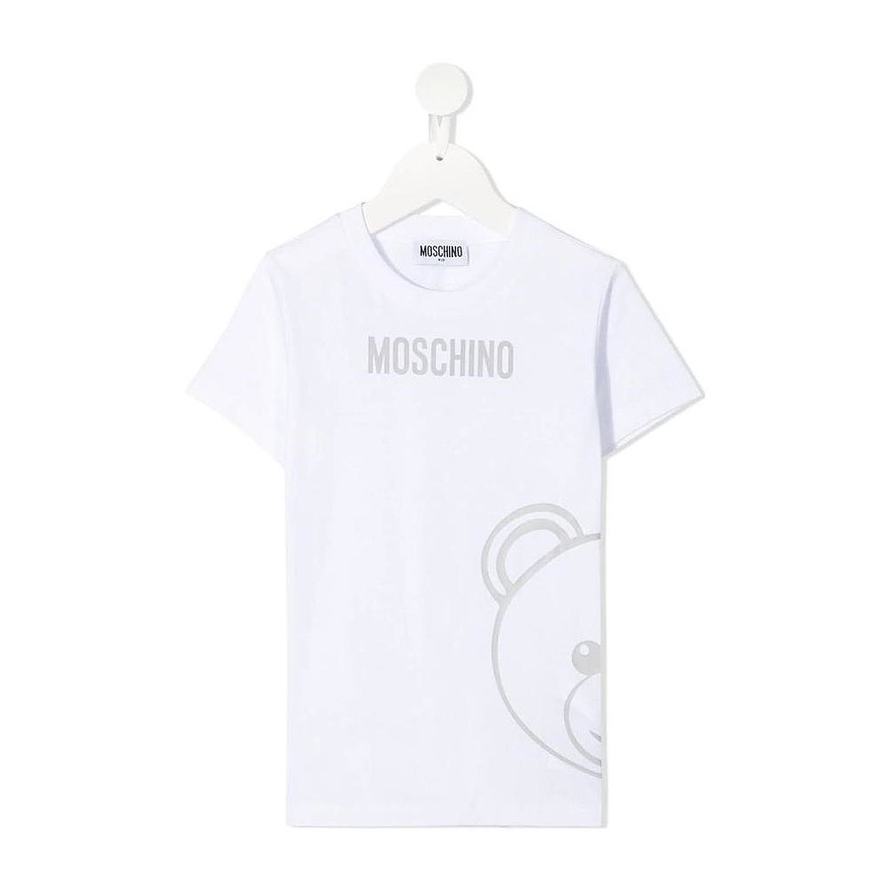 香港直邮MOSCHINO 男童T恤 HZM02SLAA1710101 - 图2