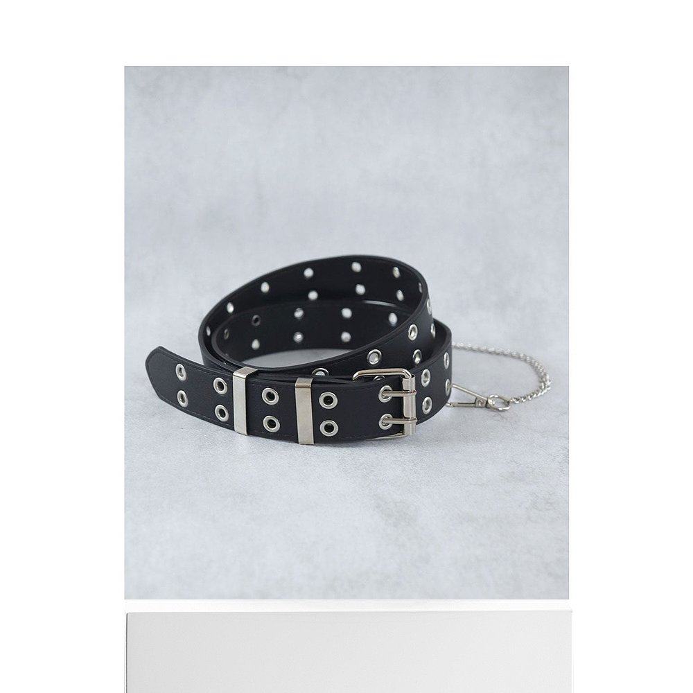 日本直邮florge 可拆卸链条双锁粗款朋克腰带 FL8218EW010714,淘宝优惠券,粉丝福利购,淘宝优惠卷