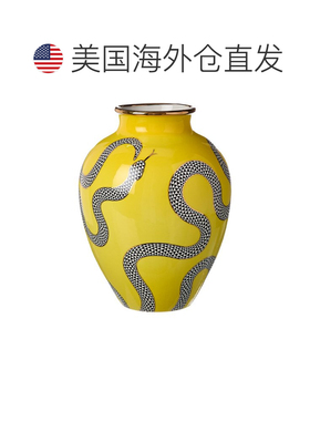 自营Jonathan Adler Eden Urn花瓶-黄色 美国奥莱直发