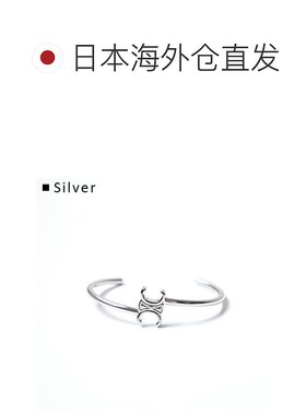 日本直邮CELINE Triomphe女士不对称手镯配饰 460PQ6BRA