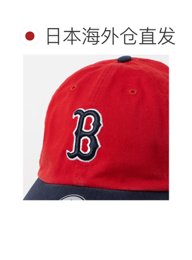 日本直邮NEW ERA 波士顿红袜队棒球帽 柔软刺绣标志 47BRAND 藏青