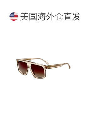 自营Carrera Unisex 59 mm Beige Sunglasses - beige 美国奥莱直