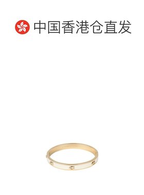 香港直邮COACH 女士手链手镯 422719GLD100 SS2024 金色 铰链手镯