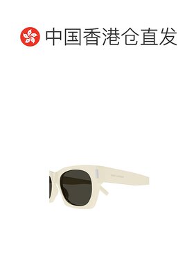 香港直邮SAINT LAURENT 女士太阳镜 SL402020IVORYIVORYGREY