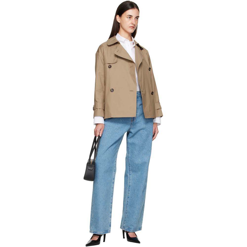 1h可退 香港直邮MaxMara 麦斯玛拉 女士 黄褐色 Zeno 夹克 251902,淘宝优惠券,粉丝福利购,淘宝优惠卷