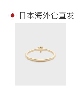 日本直邮NOJESS K5钻石心形小花瓣单戒指 30252111066