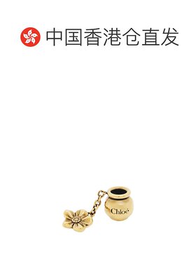 香港直邮CHLOÉ 女士项链 CH25AK167CB79DA AW2025 金色 花朵骰子