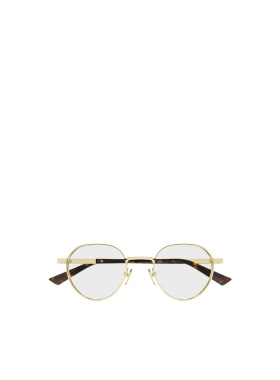 GUCCI 男士眼镜 GG1963O002 AW2025 古驰 白色几何 平光镜