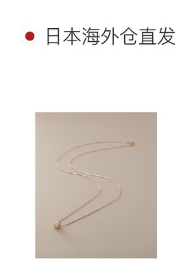 日潮跑腿COCOSHNIK K18纹理珠项链 银饰405-36652