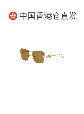 香港直邮VALENTINO 女士太阳镜 VG0033S003 CO 金色
