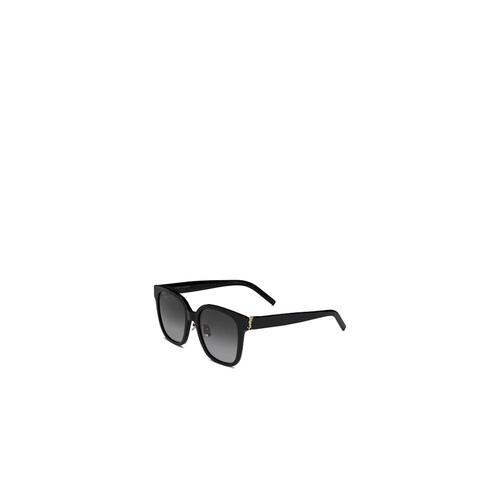 香港直邮Saint Laurent 几何框太阳镜 736455Y9956 - 图0