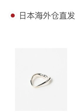 1h可退 日本直邮ISOLATION女士心形弯曲戒指 64422777015