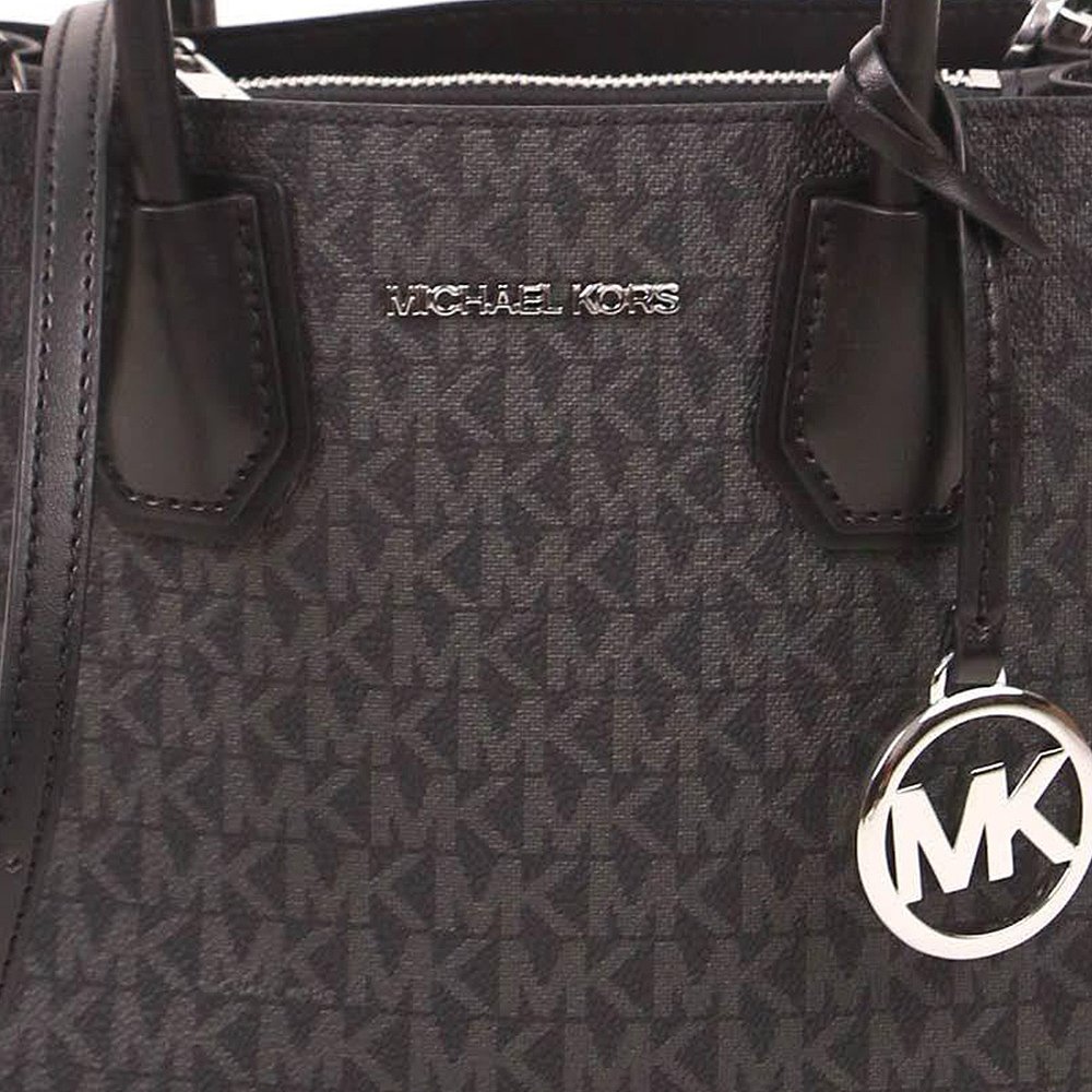 香港直邮MICHAEL KORS 黑色女士手提包 35T1SM9M2B-001 - 图2