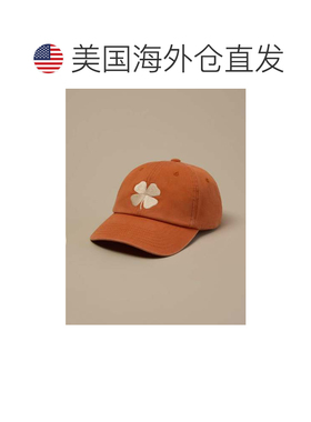 自营lucky brand幸运品牌三叶草帽子-深红色 美国奥莱直发