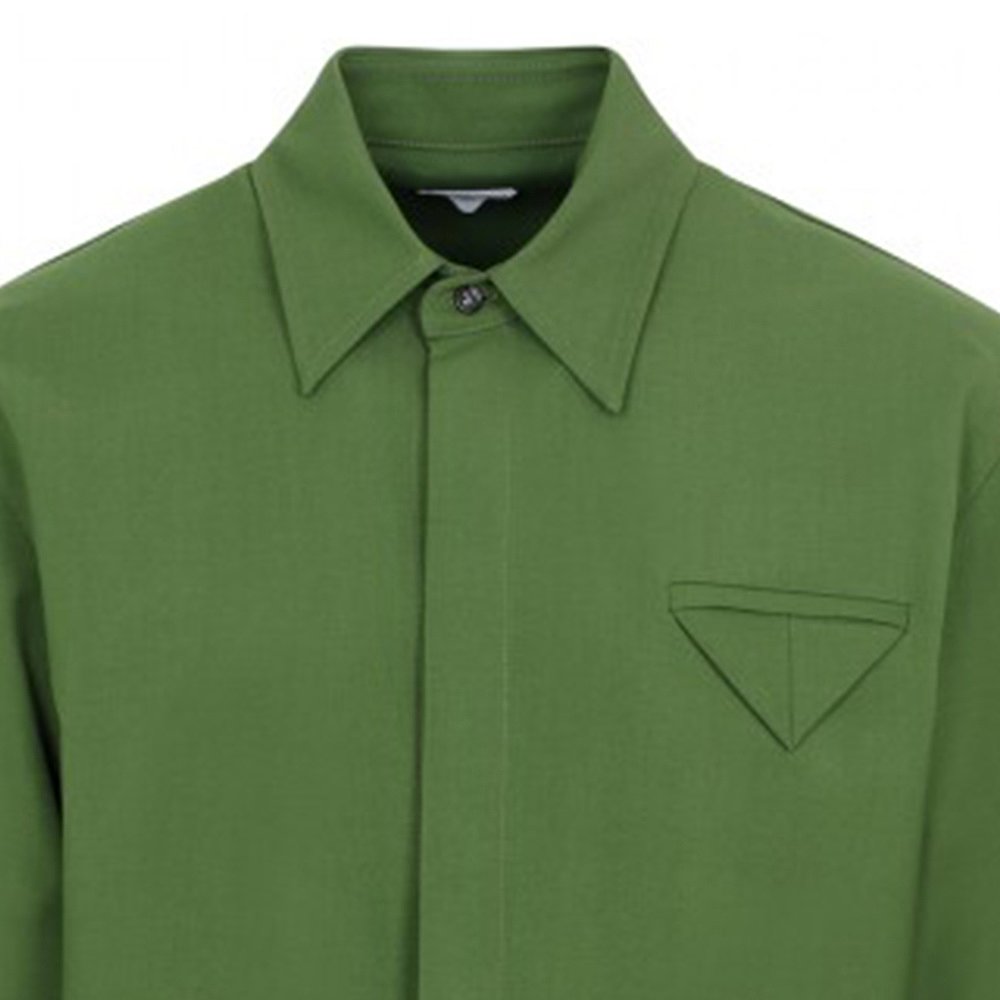 BOTTEGA VENETA男士衬衫绿色 732237-V25W0-3002-图2