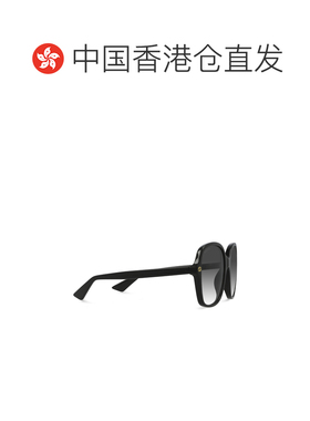 香港直邮GUCCI 女士眼镜 GG0092S001 SS2026 黑色 大方形框太阳眼