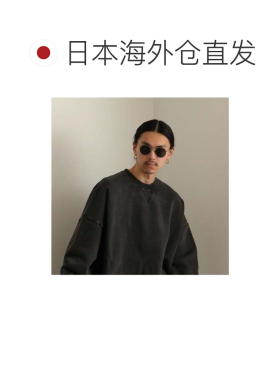 日本直邮SAINT LAURENT 圣罗兰太阳镜SL 421圆形款 银色银色灰色