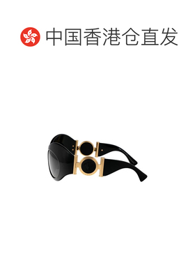 香港直邮VERSACE 女士太阳镜 0VE4462GB187 SS2026 黑色 0VE4462