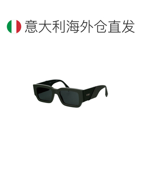 欧洲直邮FENDI 男士眼镜 FE40131I96N SS2026 绿色 徽标太阳镜
