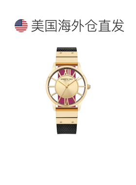 自营Kenneth Cole Women's Classic 34.5mm Quartz Watch - red a