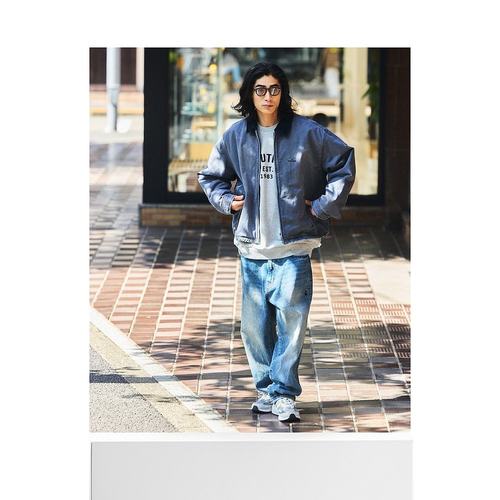 日本直邮NAUTICA Garment Dye Crushed Chino Zip Blouson 棉服夹 - 图3
