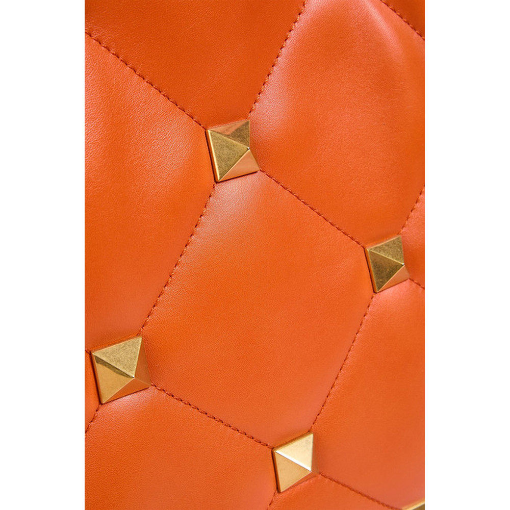 1h可退 香港直邮valentino 华伦天奴 女士 罗马铆钉绗缝皮革手提,淘宝优惠券,粉丝福利购,淘宝优惠卷