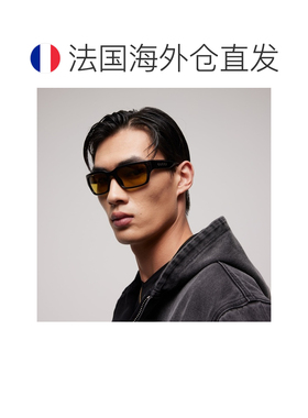 自营欧洲直邮GUCCI古驰 Generation男女同款棕色矩形太阳镜