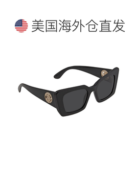 自营Burberry Dark Grey Cat Eye Ladies Sunglasses 0BE4344 300