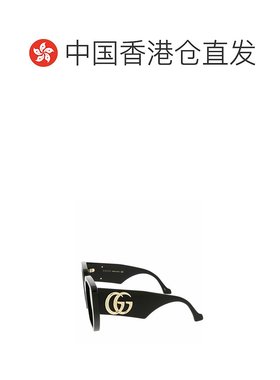 自营Gucci 黑色大框太阳镜 GG0956S古驰时尚百搭舒适高级感