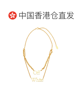 1h可退 香港直邮off-white 女士 项链 metal金属色 舒适时尚