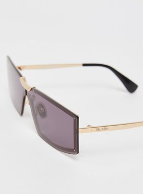 MAX MARA 女士眼镜 4801025606001 SS2025 紫色 矩形太阳镜